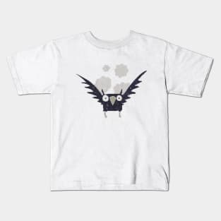 Pixel spooky bird Kids T-Shirt